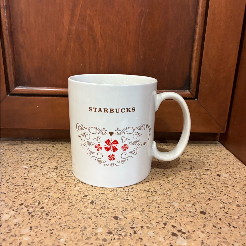 2/$25 Starbucks 2009 Festive Pinwheel Mug. - Picture 2 of 6